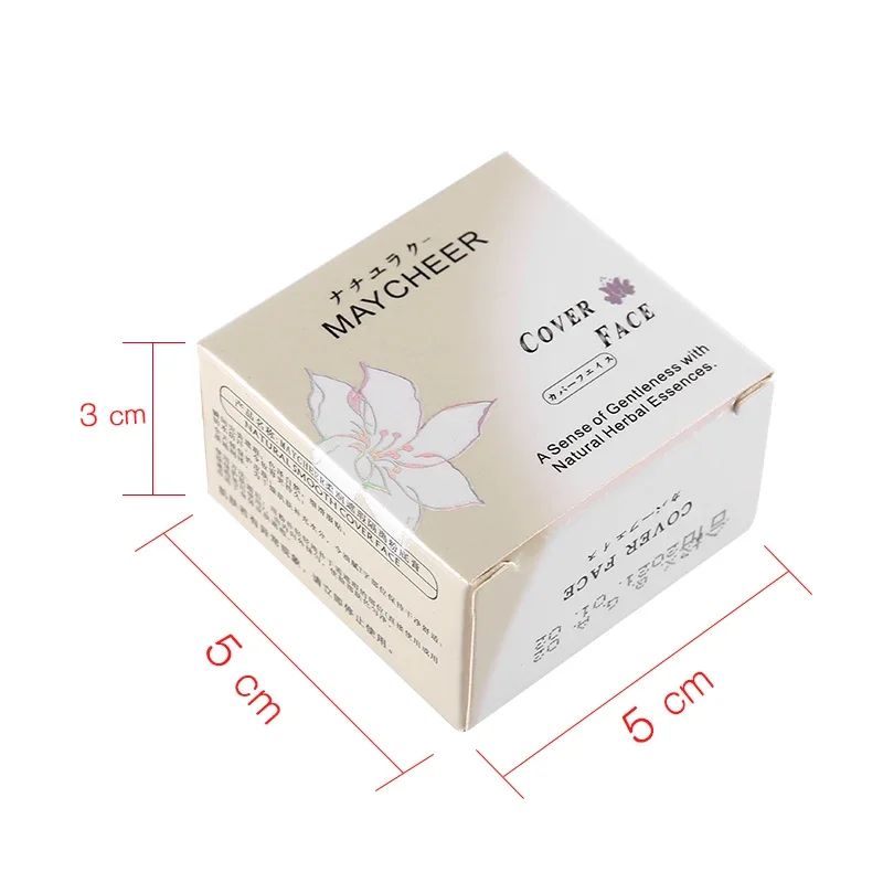 MAYCHEER-Creme Corretivo Completo, Primer Maquiagem, Base de Fundação, Controle de Óleo Duradouras, Rosto, Atacado, 20g