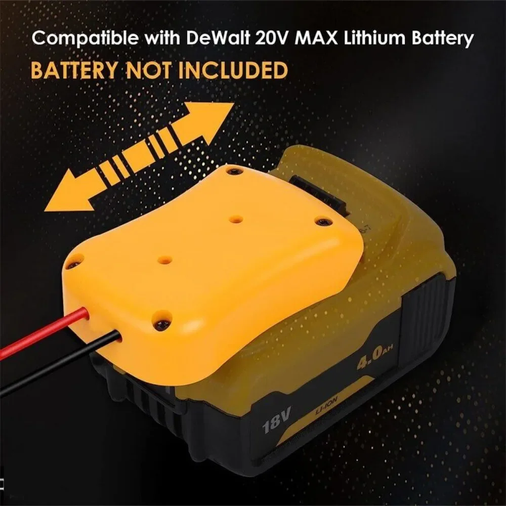 Imagem -05 - Step Down Conversor Regulador de Tensão Faça Você Mesmo Power Wheel Inverter Buck para Dewalt 20v Li-ion Bateria 120w dc 20v a 12v