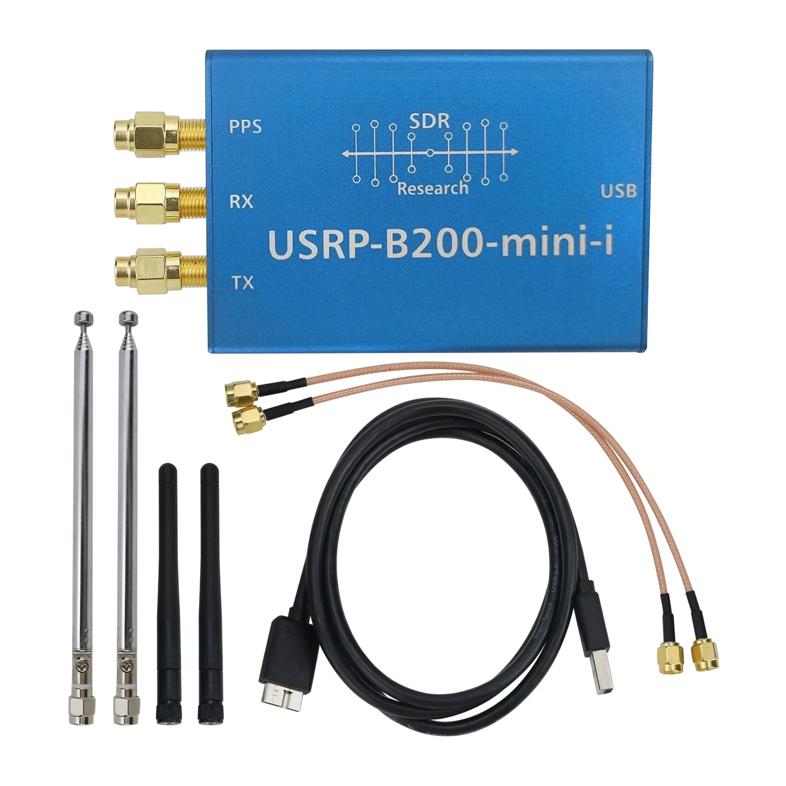 

USRP B200mini-i Kit SDR Software Defined Radio 70MHz-6GHz Supports Full Duplex Communication for Radios