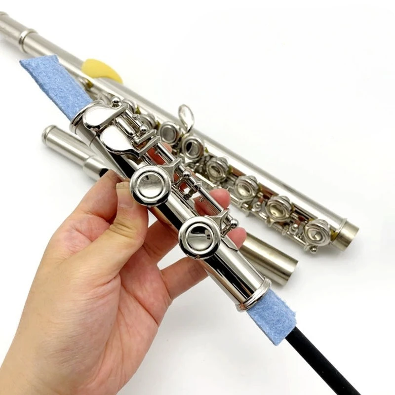 Flute special inner cavity cleaning rod powerful water absorption rod cleaning cloth silicone inner wall probe rod