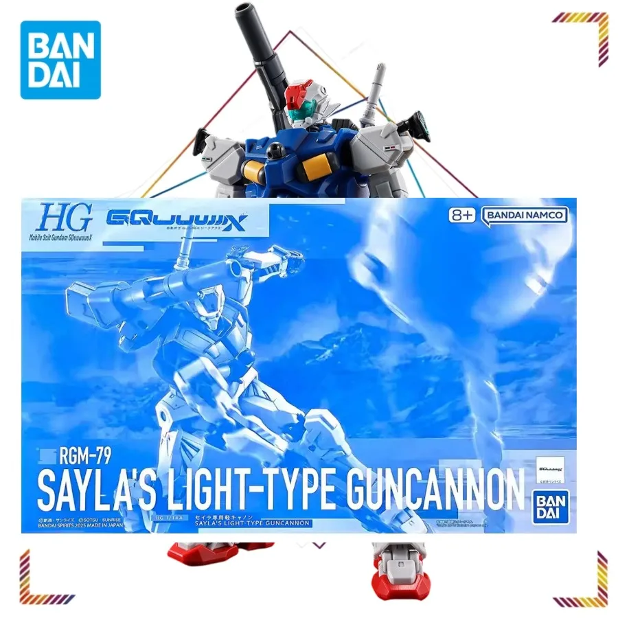 bandai-hg-sayla-custom-light-cannon-action-figures-mobile-suit-gundam-anime-collection-model-gift