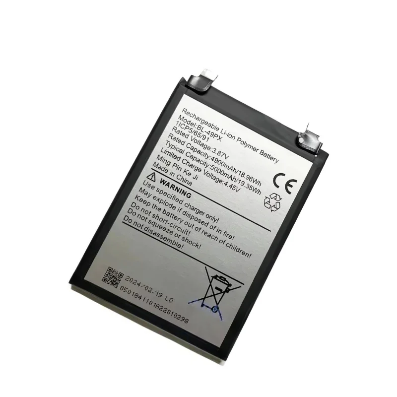 New BL-49PX 3.87V 5000mAh Mobile Phone Battery for Infinix Note 30 Pro High Quality Replacement Batteries