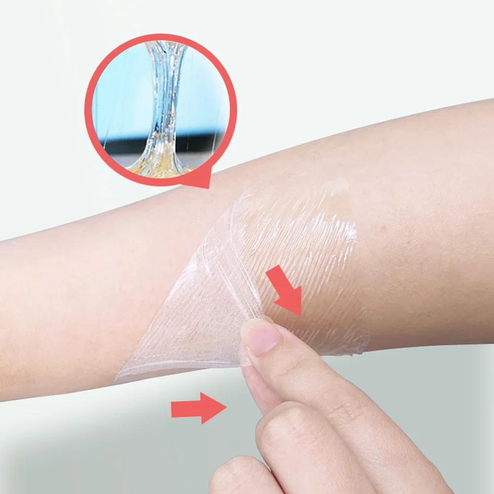 100 pçs à prova dwaterproof água filme do plutônio médico ferida curativo fixação fita adesiva reparação tatuagem filme cuidados posteriores cura da pele