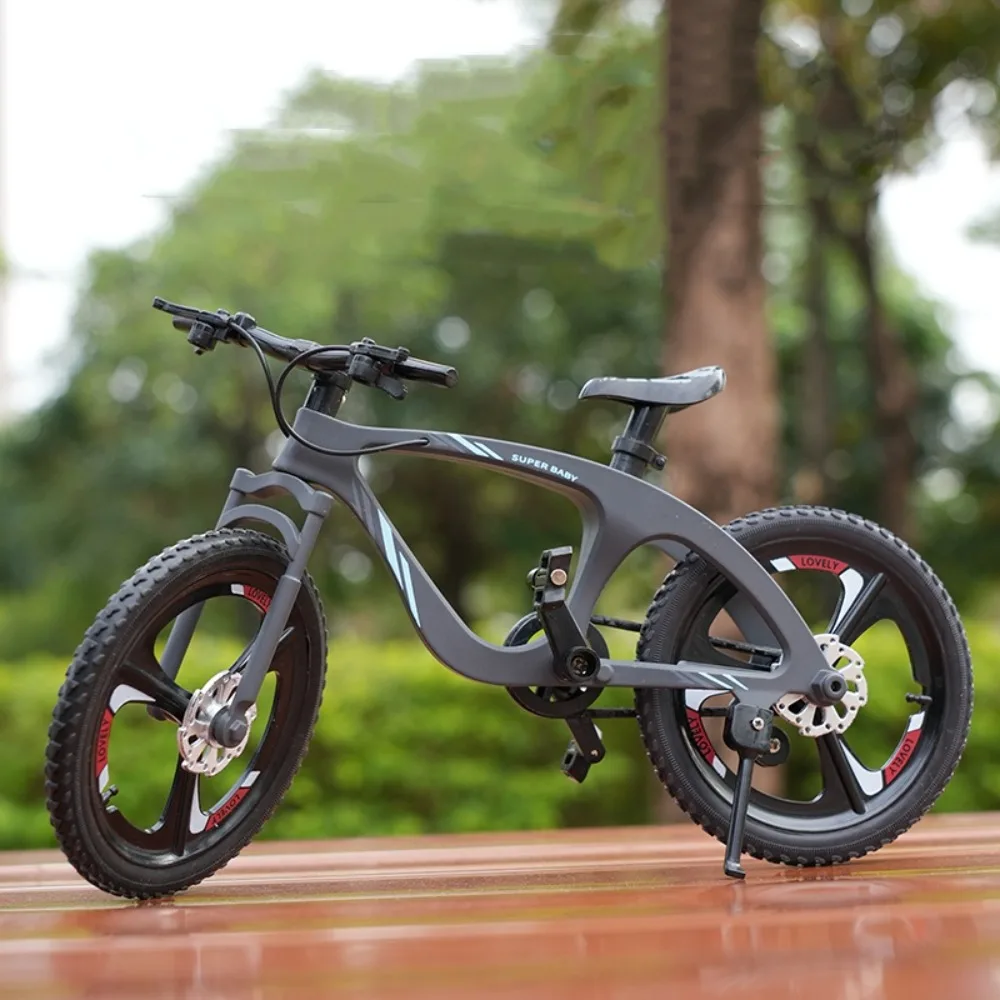 

1:8 Scale Mini Bicycle Model Simulation Ornament Mountain Bike Toy Miniature Racing Metal Road BMX Bike Model Collection