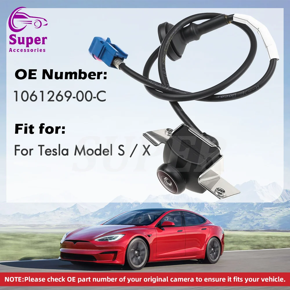 Rear View Camera For Tesla Model S X 2016 2017 2018 2019 2020 Backup Camera 1061269-00-C 106126900C
