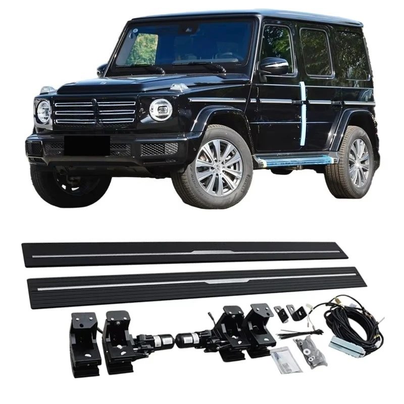 

Electric Side Steps Automatic Aluminium Alloy Electric Running Board for G500/G63AMG No Fixed Steps 19-23