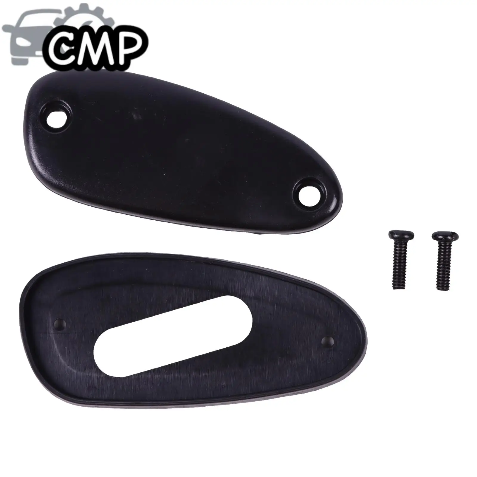 

1pc Car Black ABS Antenna Installation Cover Kit Part# 39152SR3A00 39154SR3G01 Fits For Honda Civic 1.6L 1992-2000