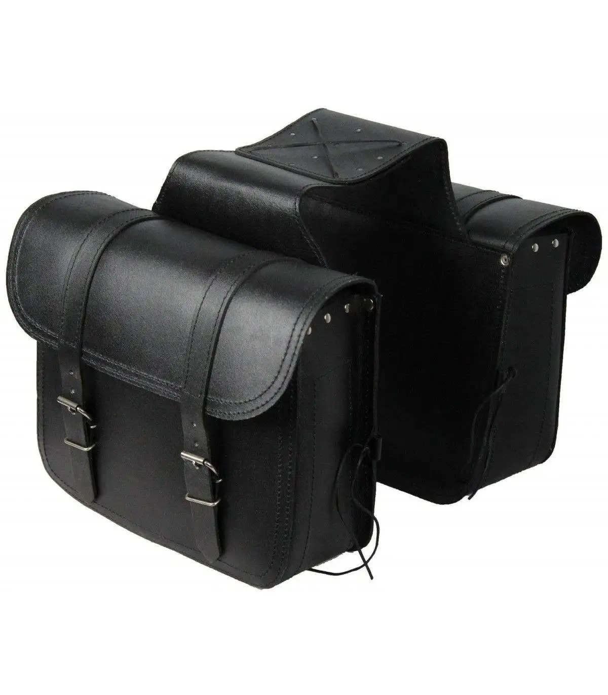 

2023 Genuine Leather Motorcycle Bag Saddle Bags Custom Logo Tool Pouch Saddle Custom Leather Bag