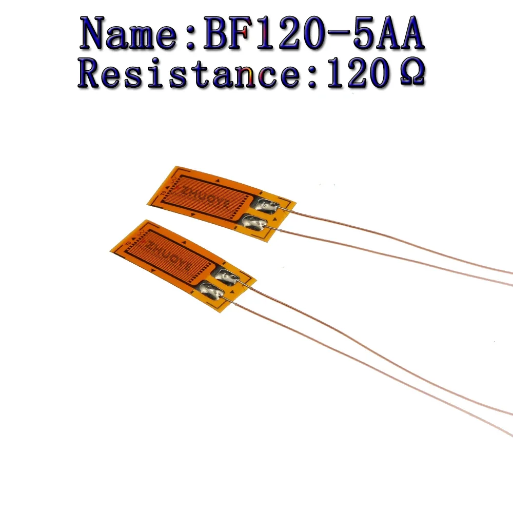 10pcs weighing sensor Strain Gauge BFBHF120-5AA resistance high-precision resistance 120Ω Weighing pressure Strain gauges