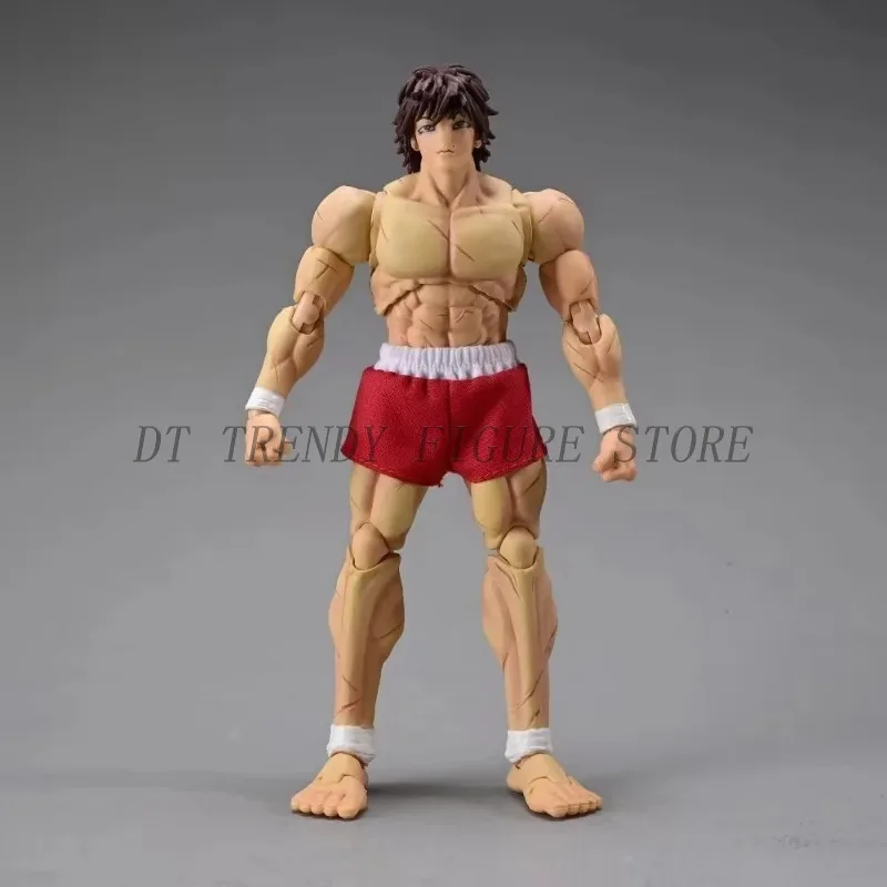 17cm Anime Baki Hanma Baki Kibk Son Of Ogre Action Figure PVC Talented fighting boy Collection Model Ornaments Toys For Gifts