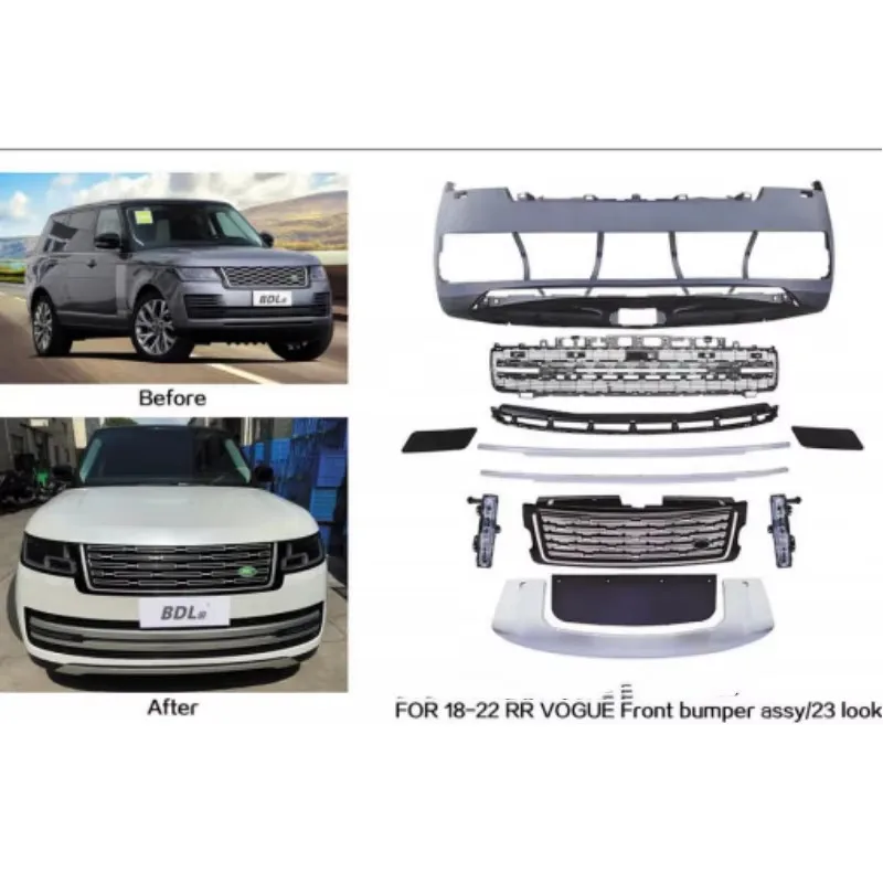 Bester Preis umgebener antiker Jade-Feilengriff Net Shark Gill Kit für 17–24 für Range Rover Executive Modified SV