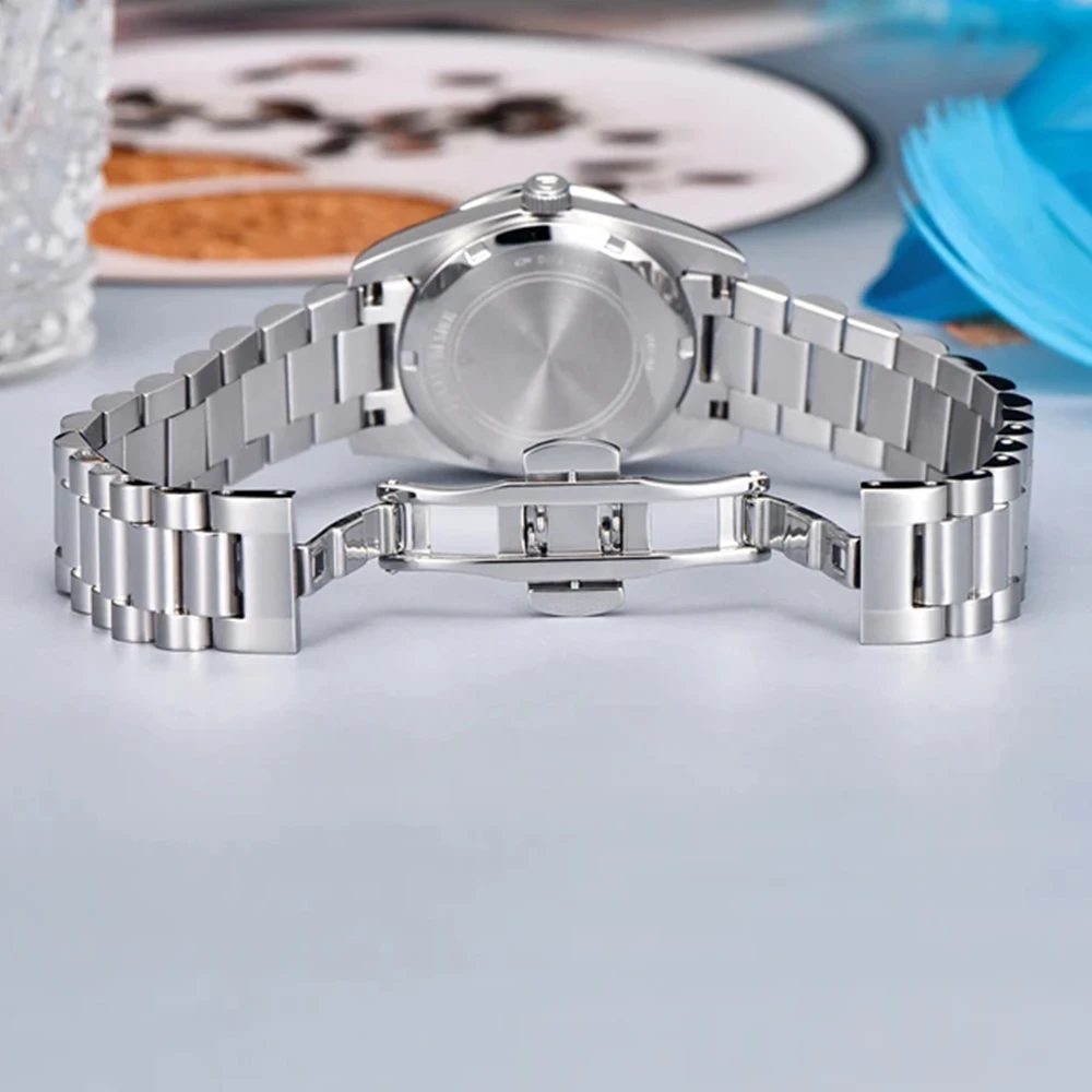 2025 New Luxury PAGANI DESIGN Trendy Women's Diamond 32mm Quartz Watches Sapphire Glass Business Style Gift Date Women's Watches