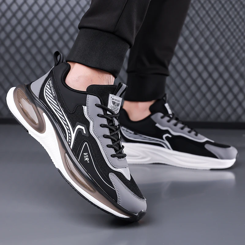 Scarpe sportive nuovo stile 2025: scarpe casual con suola spessa da uomo, scarpe da corsa sportive stile street, scarpe da basket calde invernali