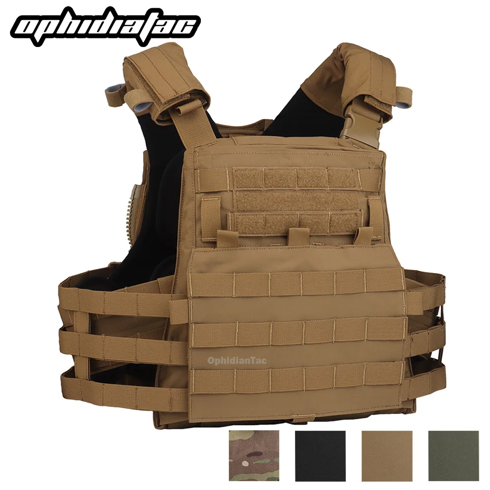 OPHIDIAN Nylon Hunting Vest Hunting Carrier Airgun Accessories Adjustable CS Combat Gear for Outdoor Hunting