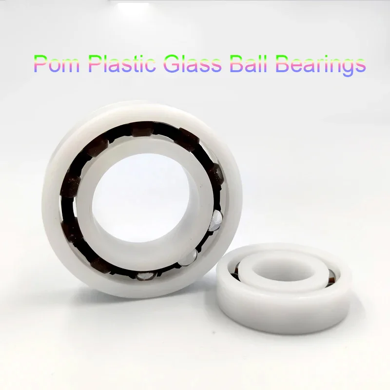 

3PCS POM Plastic Glass Ball Bearing Insulation 603 604 605 606 607 608 609 623 624 625 626 627 628 629 634 635 636