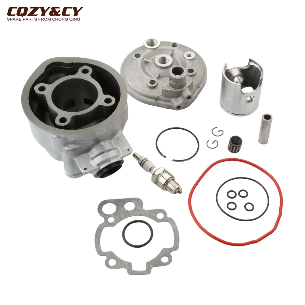 AM6 90cc Big Bore Cylinder Kit & Racing Crankshaft For Yamaha DT50 TZR 50 AM4 AM5 Minarelli 2 Stroke Engine Parts