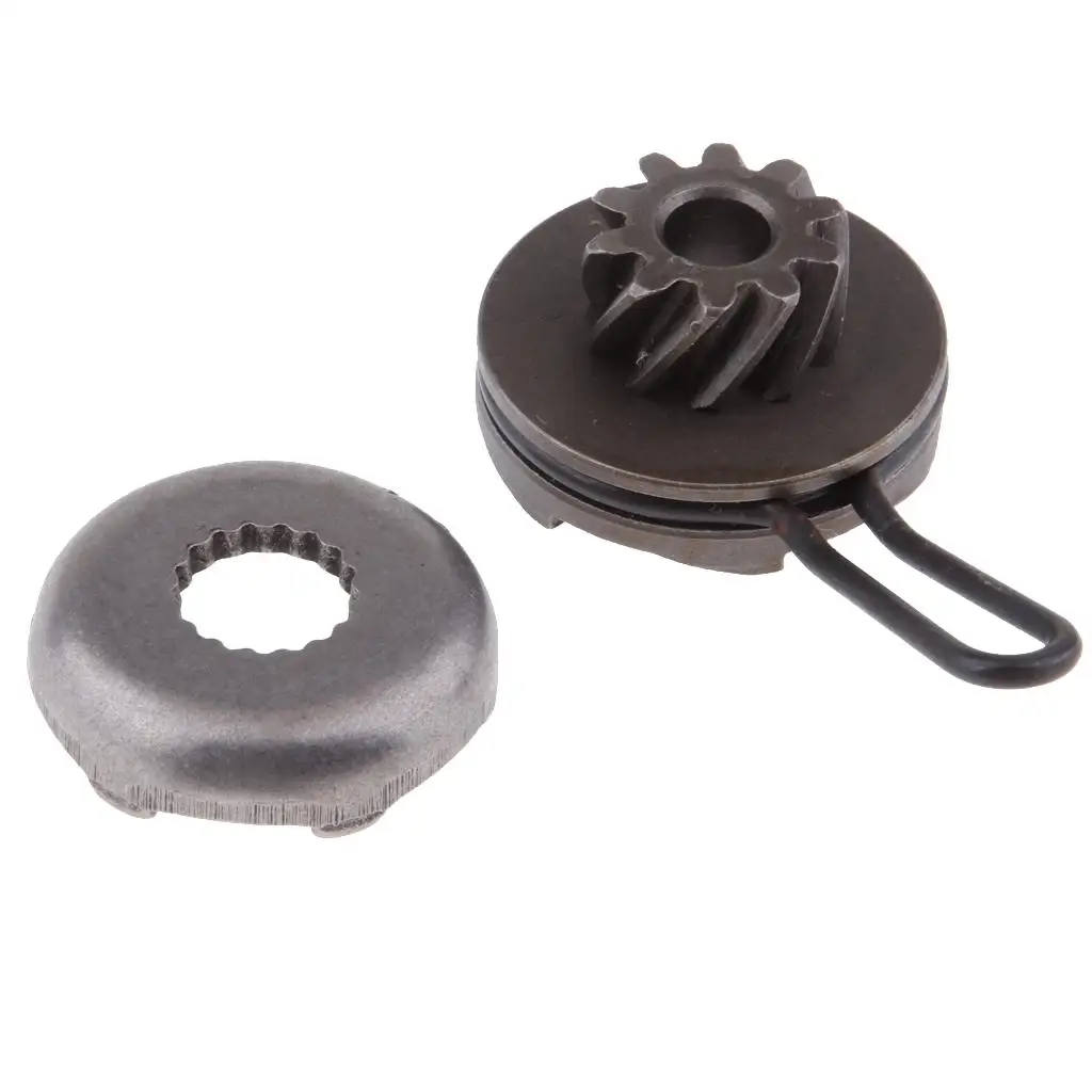 Metal Pinion Gear Set Scooter Starter Upgrade for 1E40QMB 50cc Minarelli Yamaha Jog MBK Nitro Engine