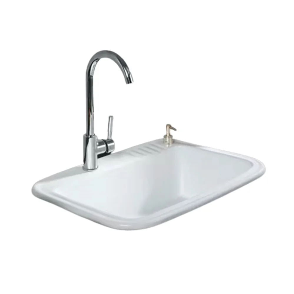 

Latest New Design Above Counter Philippines Ceramic Rv Kitchen Sink
