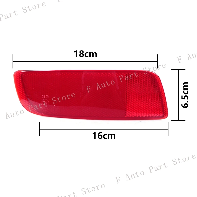 For Renault Koleos 2008-2016 Car Rear Bumper Brake Light SHell Tail Turn Signal Reflector Lamp Cover 26565JY00A 26560JY00A