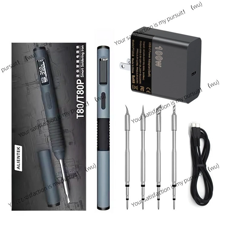 

T80 intelligent small household adjustable temperature electric soldering iron portable constant temperature welding table