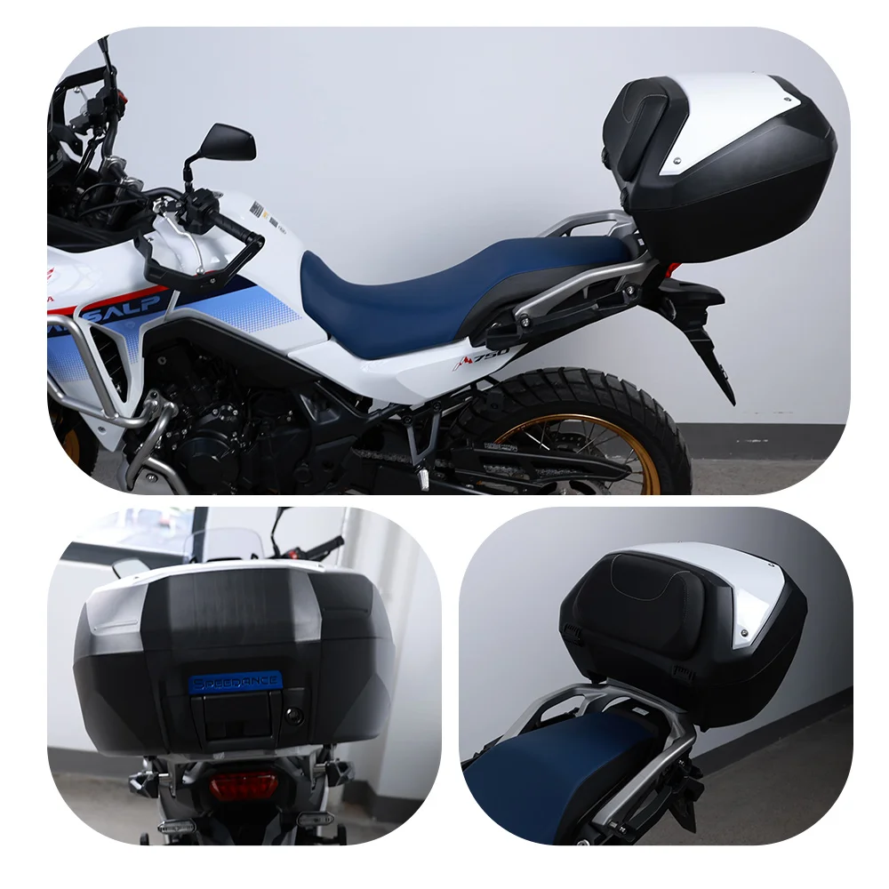 

Speedance Top Case for Honda XL750 Motorcycle Top Koffer - Anti-Theft Waterproof Tail Box Storage Luggage
