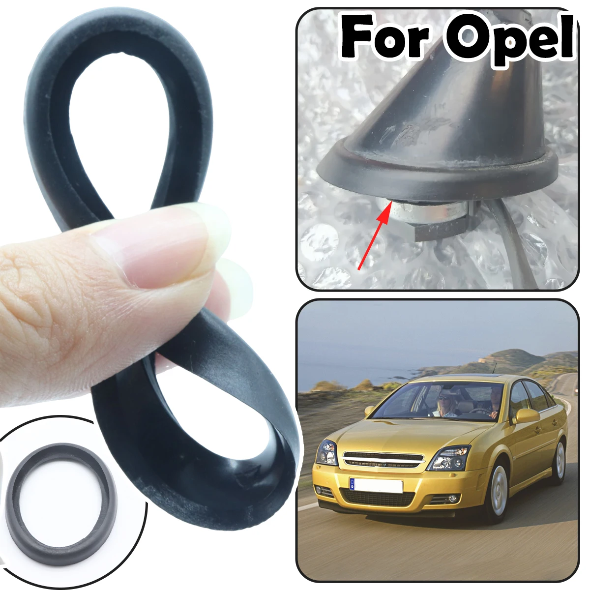 

Car Roof Mast Whip Aerial Antenna Base Gasket For Opel Astra H Corsa B/C Vectra C Zafira B Omega Meriva Rubber Seal Pad Sealing