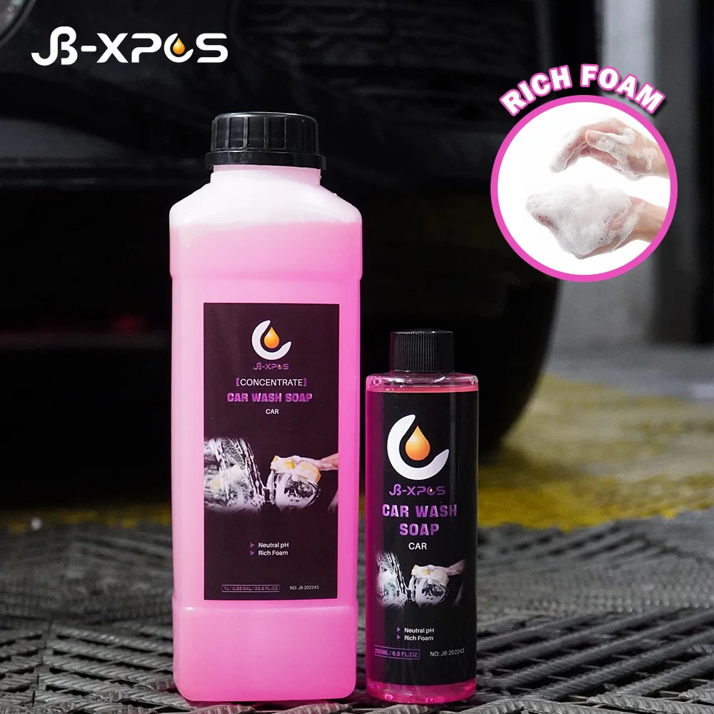 Car Shampoo Powerful Cleaner pH Neutral Concentrated Dilution Ratio 1:100 Car Sash Supplies  NO.43