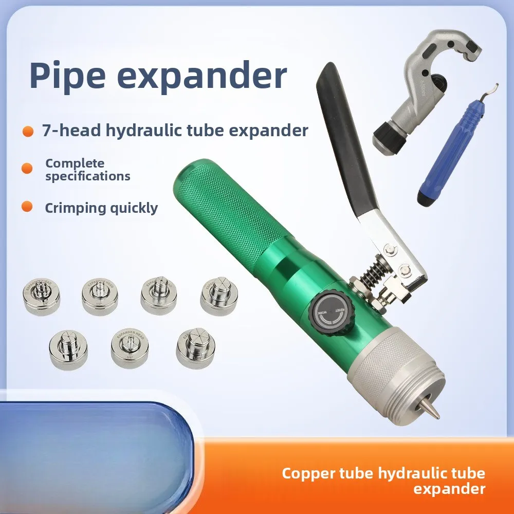 Manual hydraulic copper pipe expander Copper pipe hydraulic lever type flared pipe expander fittings specially