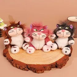 Disney-Chaîne en peluche Lucifer pour enfants, pendentif sac à beurre, jouets en peluche mignons, pendentif sac à dos, cadeaux d'anniversaire, continent, Kawaii, 12cm