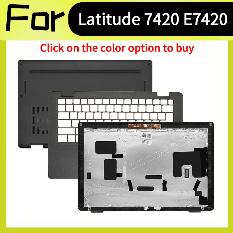 

Black Laptop Accessorie For Latitude 7420 E7420 Replacement Housing Case