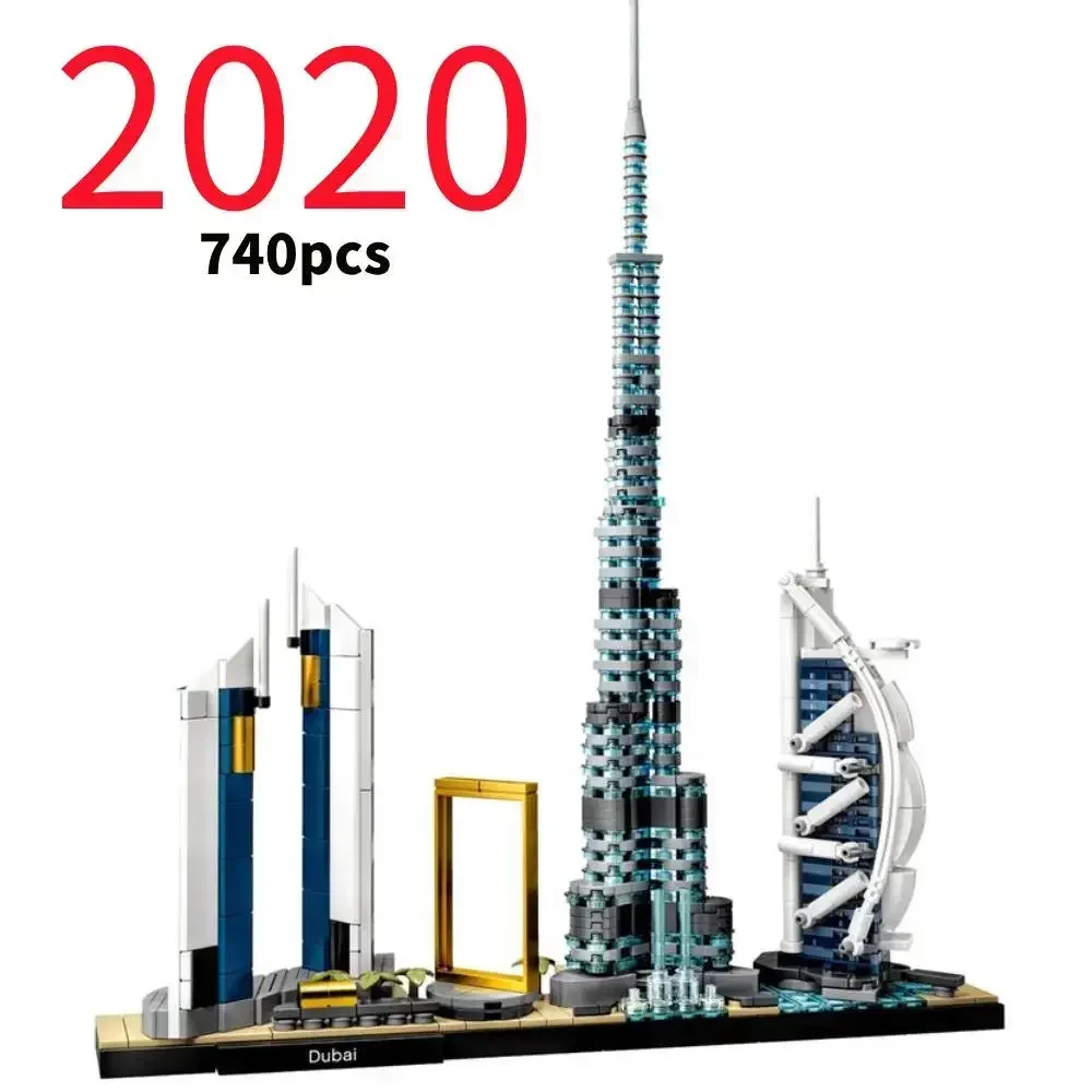 The Cheapest "famous city building" building blocks assembly compatible parts, 2016-2022 adult collection-level buildings - view 3