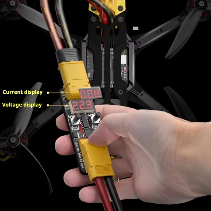 

Anti-Short Circuit Module with Digital Real-Time Display Voltage Current Safety Protection Accessories Enhanced Safety-ELEC