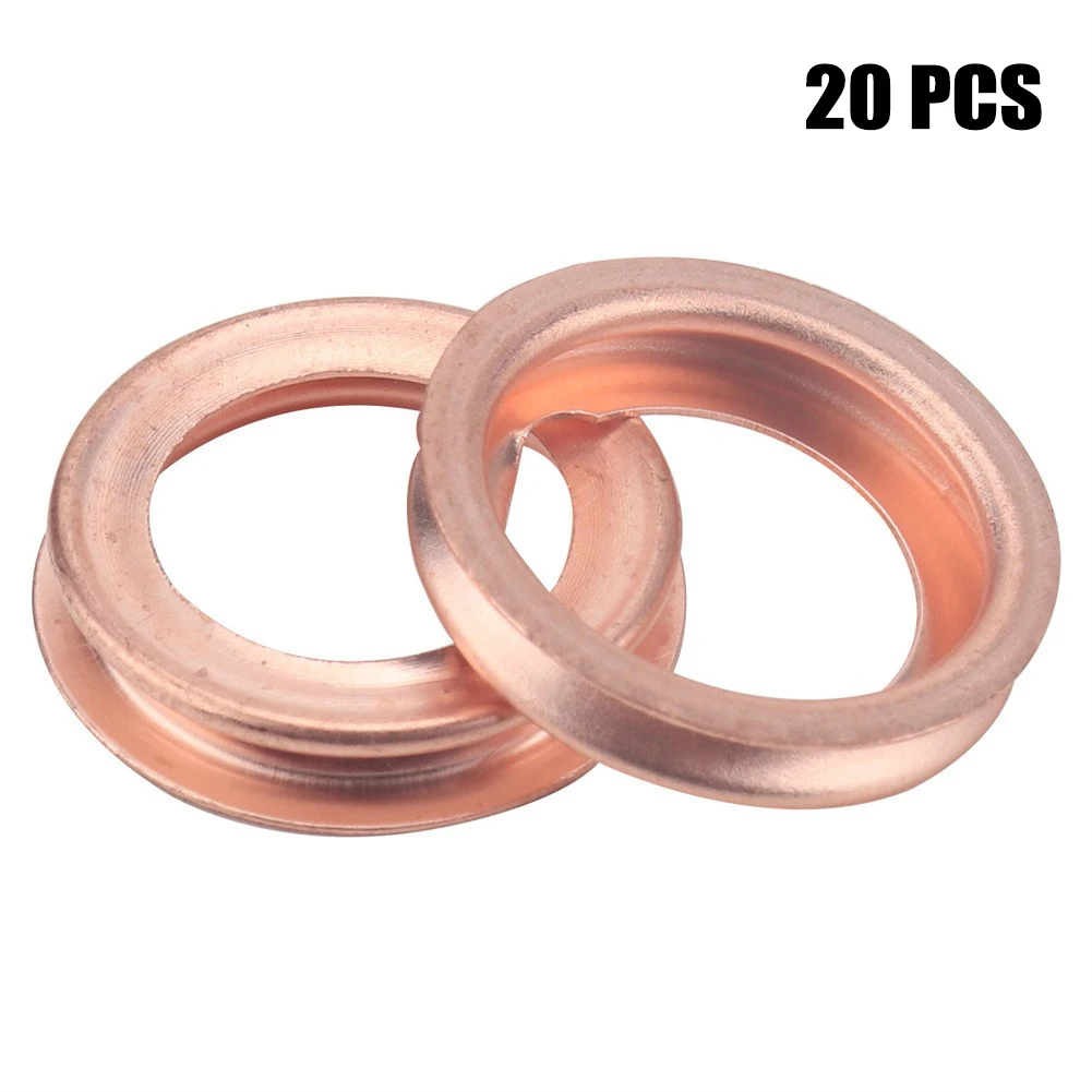 20x Oil Drain Plug Crush Washer Gasket 11026-01M02 For Nissan For Infiniti For GT-R Juke Murano Maxima Sentra Versa Xterra
