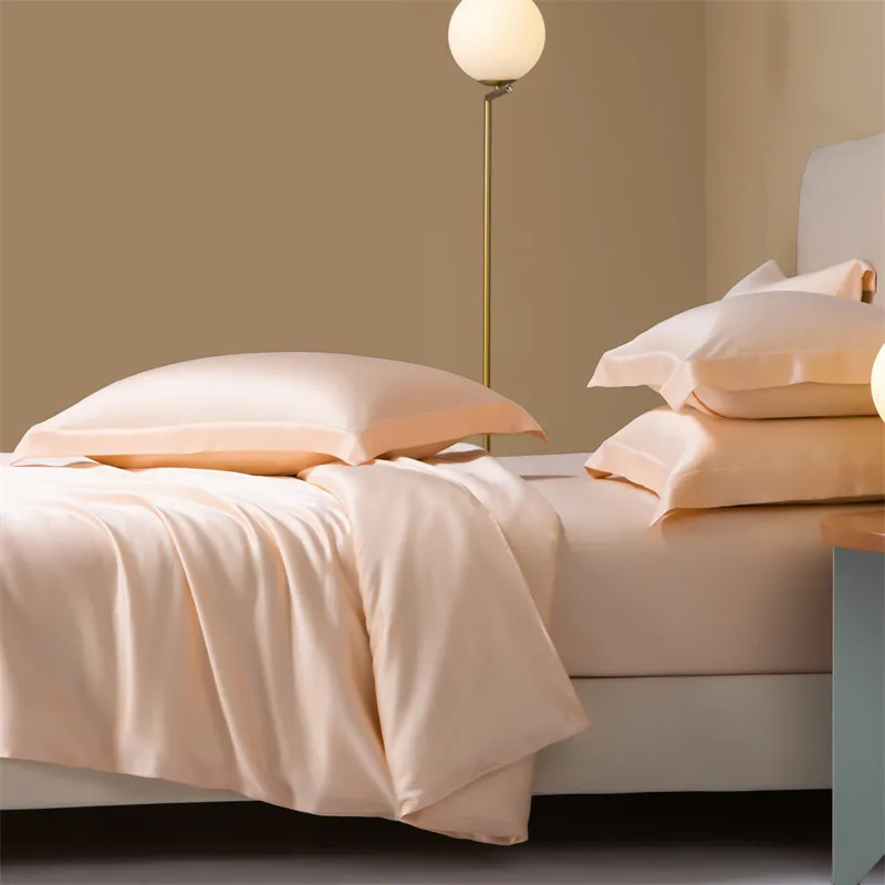 Luxury Bedding 100% Bamboo Duvet Cover 1PC Soild Colors Single Queen King Bed Cover Quilt Cover Soft Comfortable  Summer Cooling