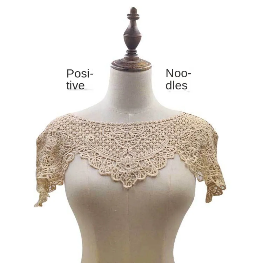 Lace Hollow Sunscreen Shawl Embroidered Bikini Cover Sunscreen Shawl Wrap Temperament Cardigan Outwear Shoulder Bandana Foulard