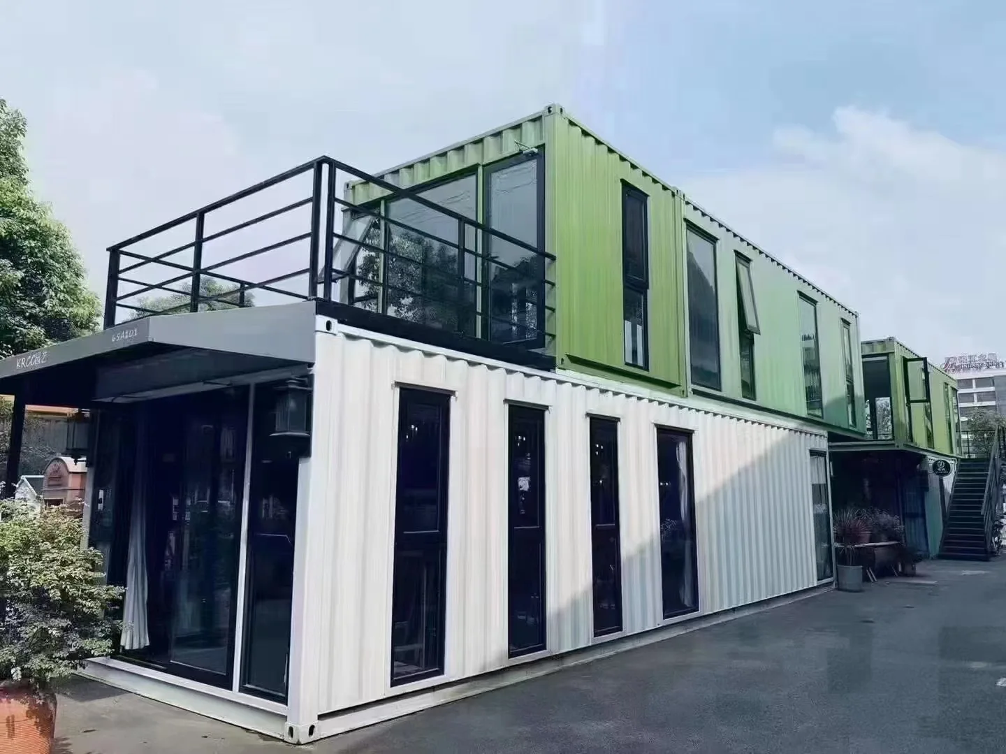 Factory Direct Sale Prefabricated Office Building Easy Assemble Modern Micro House Modular Container Prefabricated House