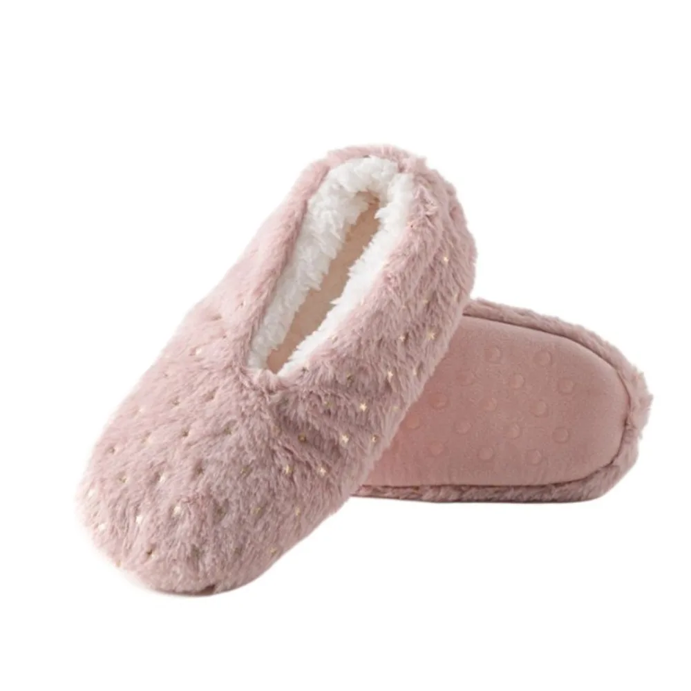 

Soft Star Dots Thick Thermal Socks Anti Slip Foot Warmer Winter Warm Sock Coral Fleece Hosiery Sleeping Slipper Socks Women