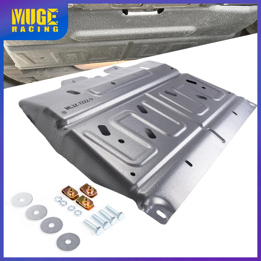 MUGE-Manganese Steel Lower Splash Panel Shield ML3Z-7222-D For Ford F150 2015-2024 LKT270