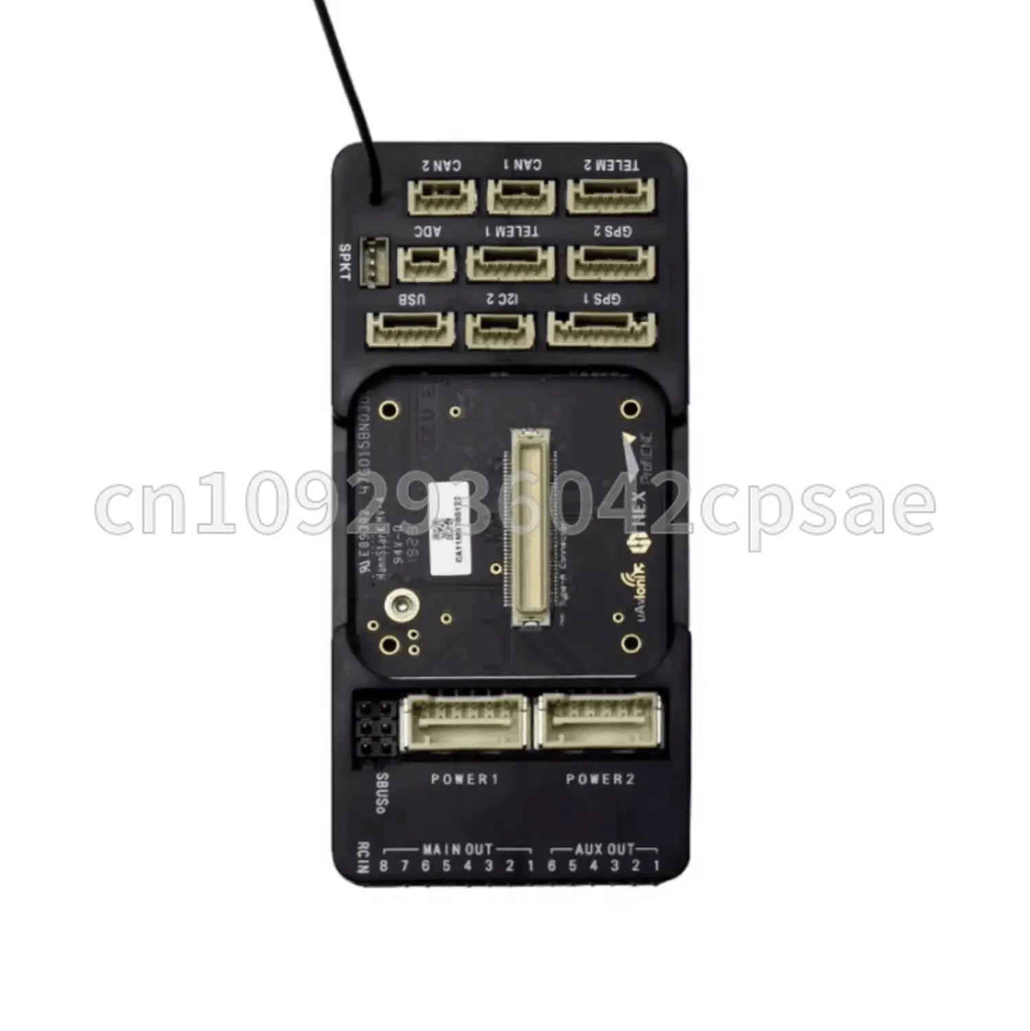 HEX CubePilot ADSB Trägerplatine Open Source ADS-B Trägerplatine Standard programmierbare Steuerung für Pixhawk Cube Orange FC DIY