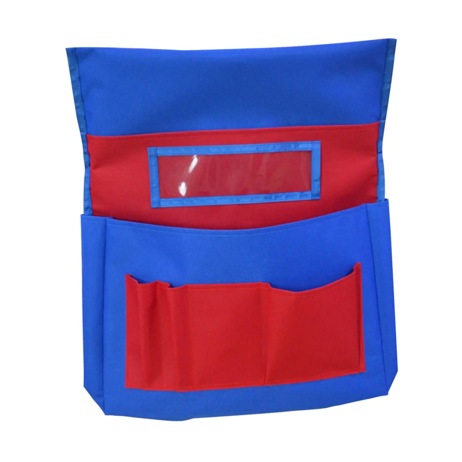 Multifunction Seat Sack Organizer for School Desk Chairs with Large Book Pockets and Small Pencil Pouches for Students