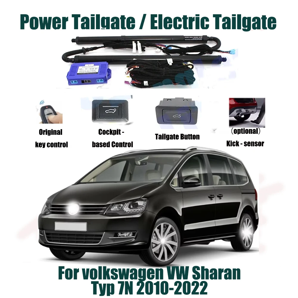 For volkswagen VW Sharan Typ 7N 2010-2022 Car Automatic Lifting kit Opening Trunk Intelligent Electric Lift Tailgate