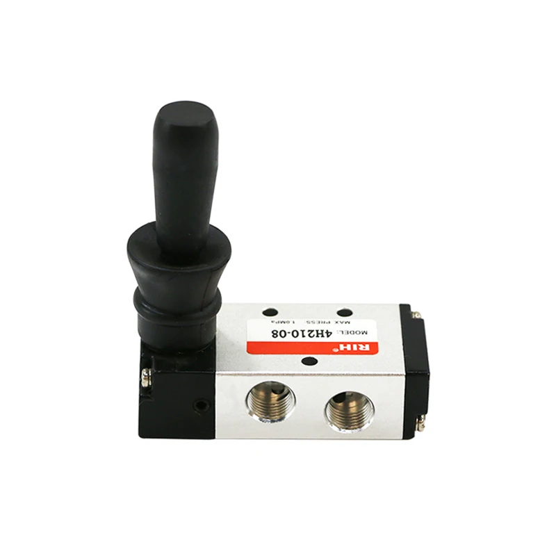 4h210-08 manual valve G1/8 1/4 reversing hand breaking valve pneumatic switch control element