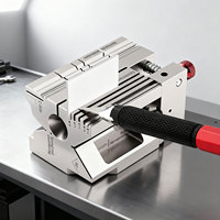 【DSPIAE ST-AP Assistant Table】New Hobby Model Building Support Stand for Precision Crafting Assembly Stainless Steel Sliver