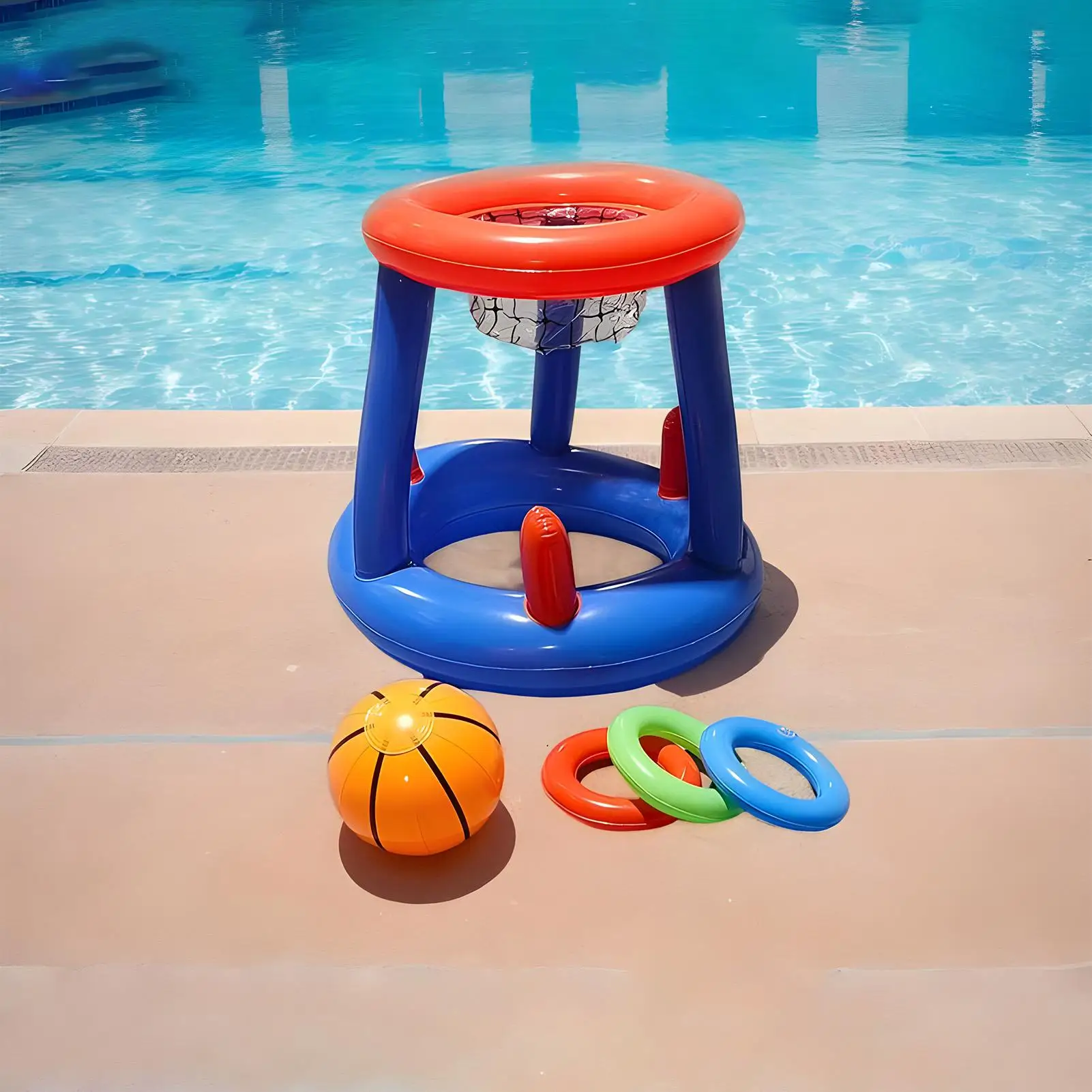 Floating Pool Throwing Toy Floating Tossing Balls For Adult Kids Swimming Accessories Lightweight Throw Game Set For Children's