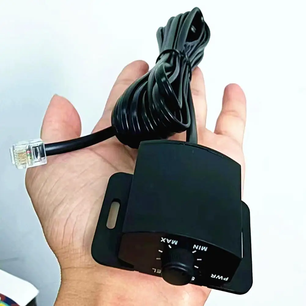 Easy Install Audio Volume Controller Wire Control 4 Wires With Lights Suitable For Car Music Outings Speaker Volume Controller