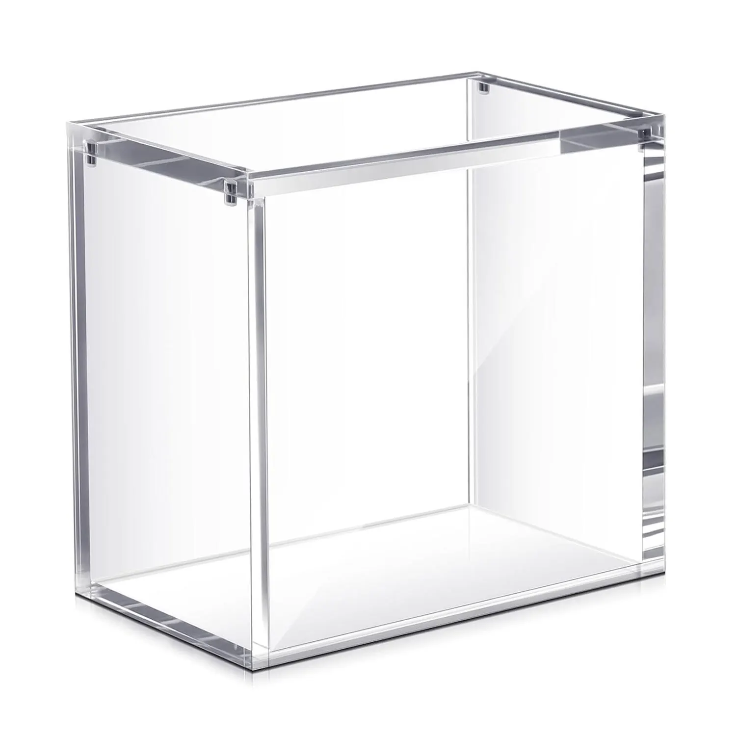 

Wholesale Custom Clear Stackable Acrylic Game Card TCG ETB Display Box Acrylic Booster Cases With Magnetic Lid