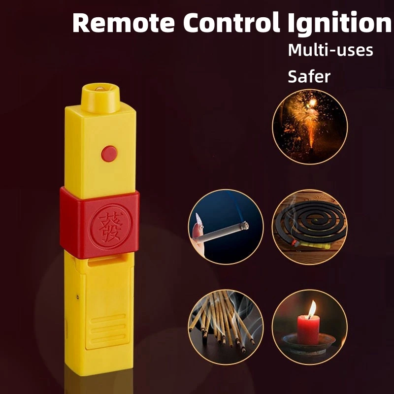 

Creative Multi-uses Lighter, Safe Remote Control Ignition, USB Charging, Tungsten Wire, Windproof Fireworks Candle, Igniter