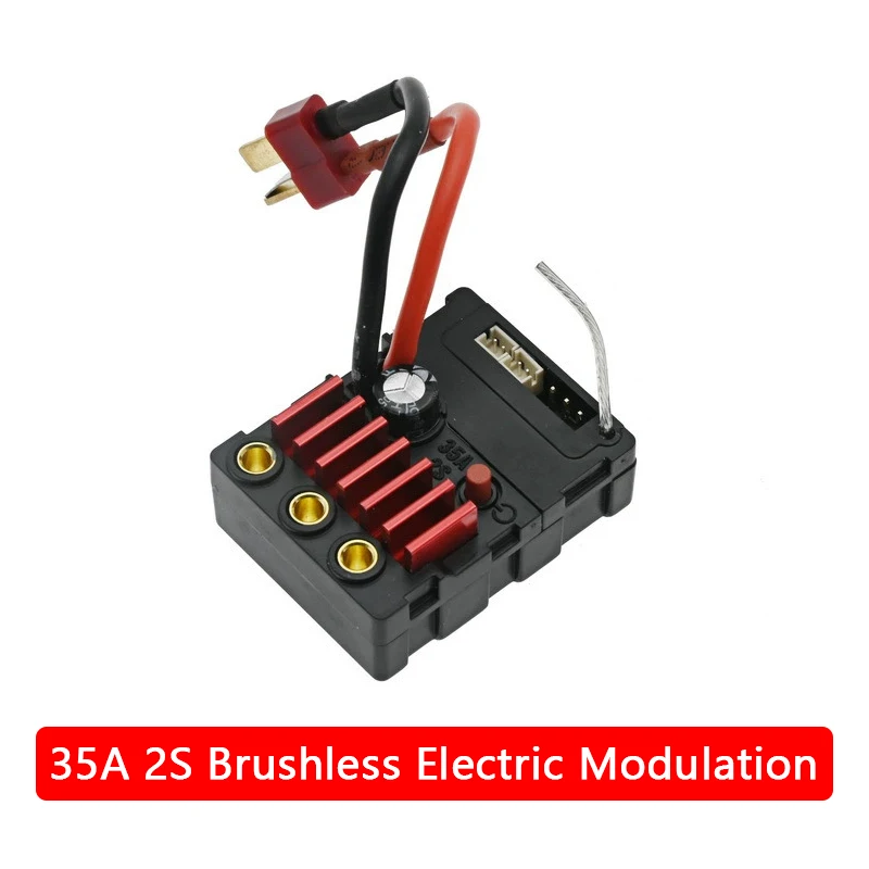 1pcs Original Spare Parts 35A 2S Brushless Electronic Speed Controller ESC For SCY Q130 orange RC Car Accessories