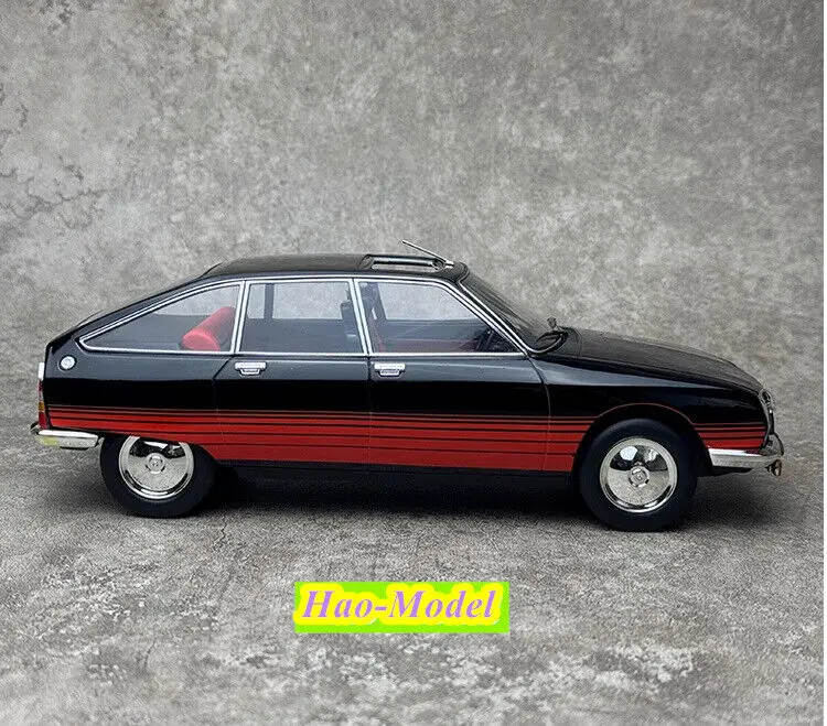 NOREV 1:18 For Citroen GS 1978 Alloy Diecast Model Car Boys Toys Kids Gifts Hobby Display Ornaments Collection Black red