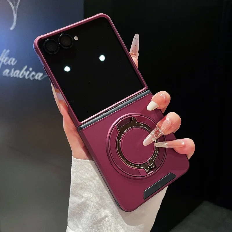 Exclusive to Samsung Z FLIP 8 7 6 7FE the luxurious scratch-resistant and durable armor case provides a sliding camera cover
